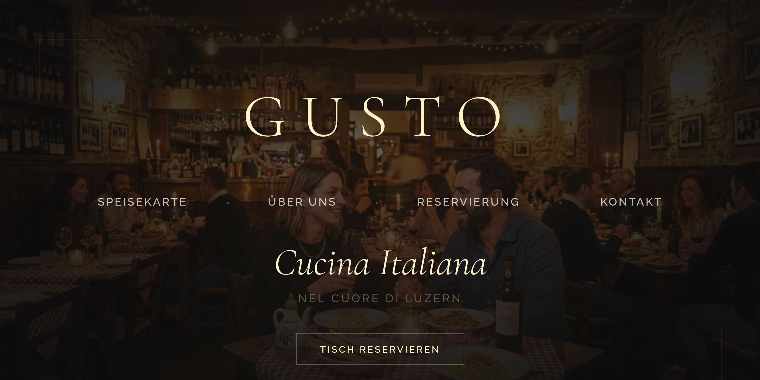 Website Gusto Ristorante